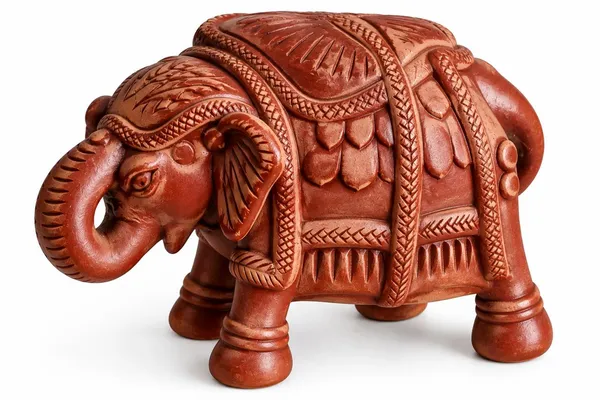 Terracotta_Carved_Elephant_Decorative_Showpiece