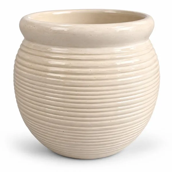 Ceramic_Indoor_Ribbed_Pattern_Planter