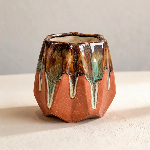 Ceramic_Artistic_Drip_Glaze_Planter