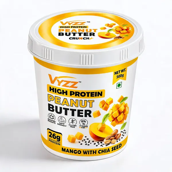 Vyzz_Mango_Chia_Seed_High_Protein_Peanut_Butter_500_G