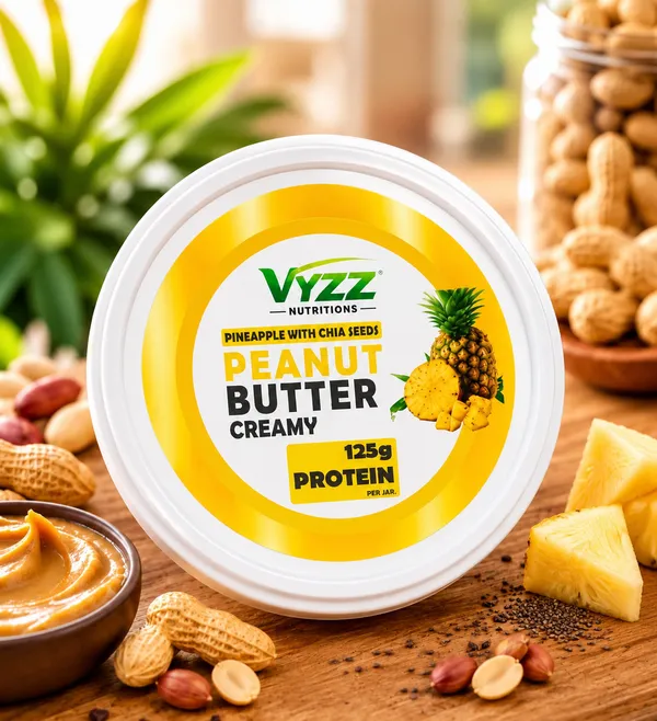 Vyzz_Pineapple_Chia_Seed_High_Protein_Peanut_Butter_500_G