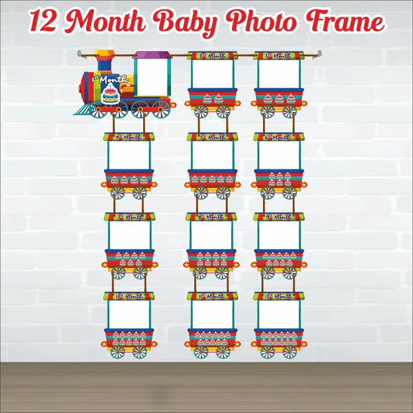 12_month_Baby_Photo_frame_and_Wall_Hanging_Decor