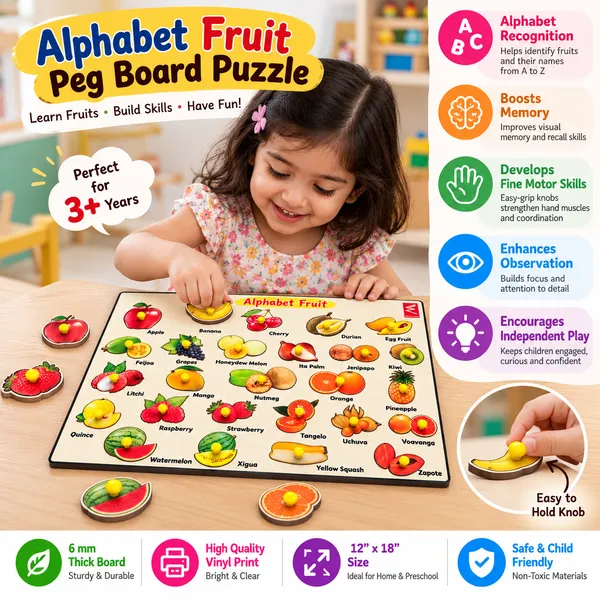 Wooden_Alphabet_Fruit_A-Z_Peg_Board_Puzzle_For_Kids_12X18_Inch