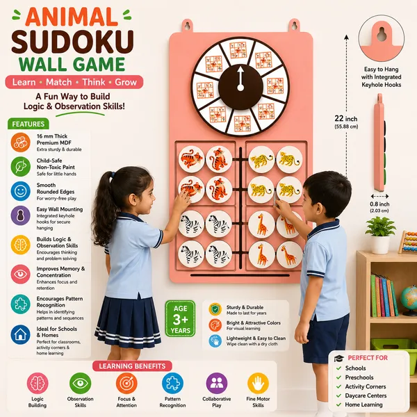 Wood_Multicolor_Animal_Sudoku_Wall_Activity_Game
