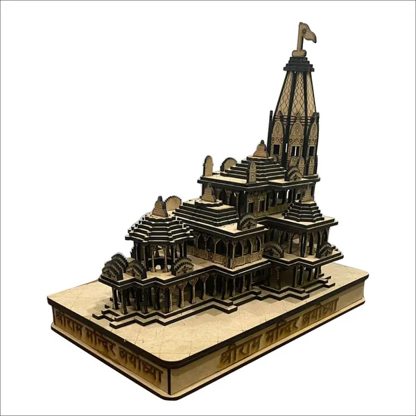 Wood_Handcrafted_Shree_Ram_Janmabhoomi_3D_Temple_Model_12_Inch
