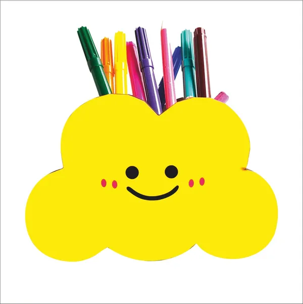 Cloud_Theme_Pen_Stand_Wooden