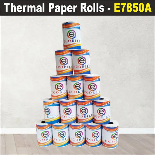 Ecobill_Thermal_Paper_Pack_Of_24_Rolls_Pos_Till_Cash_Register_Machine_Rolls_-_78Mm*55_Mm_Dia-Approx_46-48_M_Length_Roll-_50_Gsm_For_Printing_Receipt