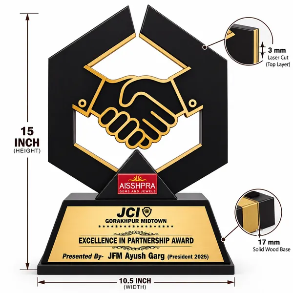 Excellence_in_Partnership_Award_–_Premium_Wooden_Corporate_Memento-_15_inch_size