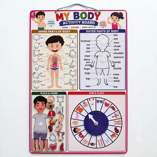 My_Body_Velcro_Activity_Board