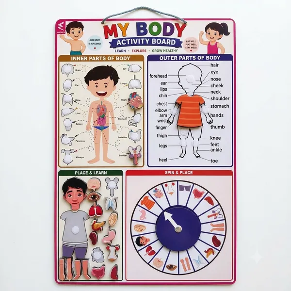My_Body_Velcro_Activity_Board