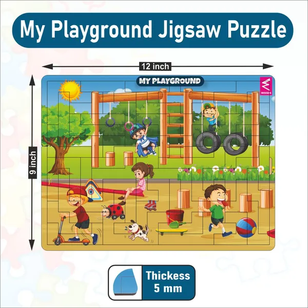 My_Playground_Theme_Wooden_Geometric_Puzzle_For_Kids