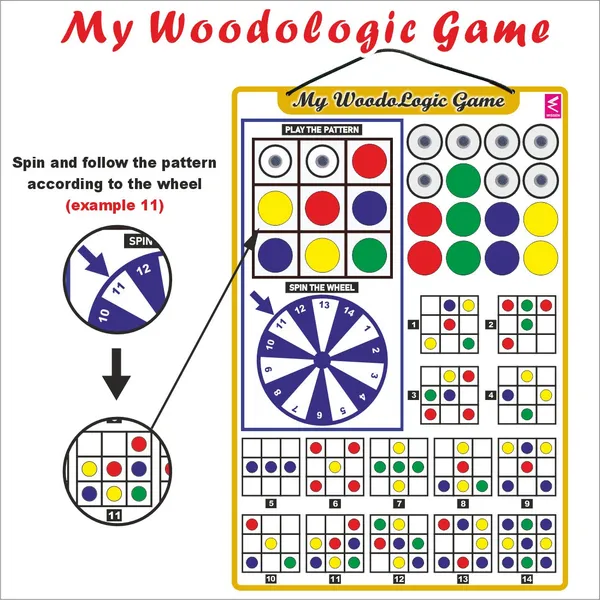 "My_Woodologic"_Activity_Educational_Game_For_Kids