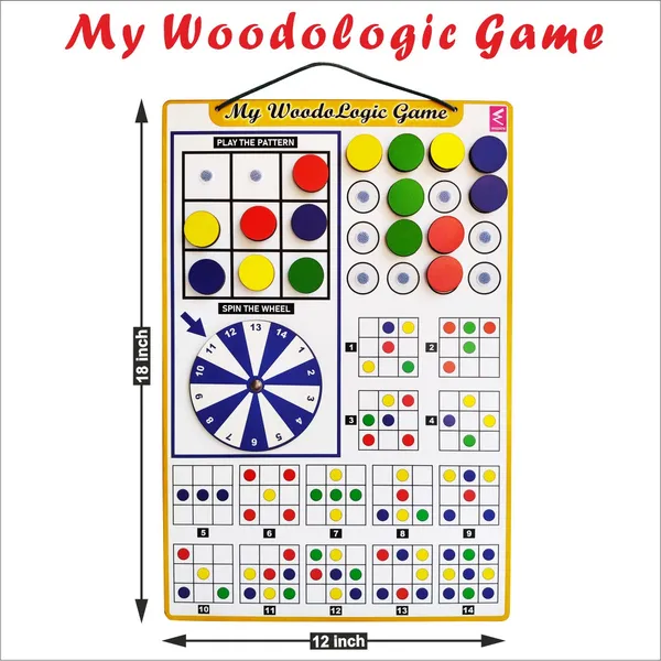 "My_Woodologic"_Activity_Educational_Game_For_Kids