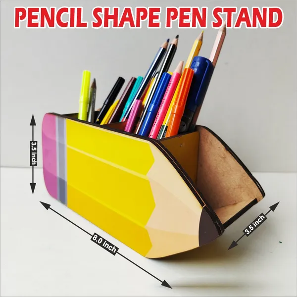 PENCIL_SHAPE_Pen_Stand_Wooden