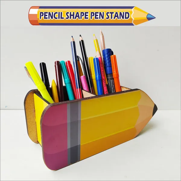 PENCIL_SHAPE_Pen_Stand_Wooden