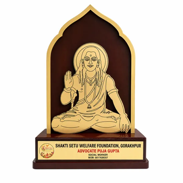Premium_Spiritual_Wooden_Memento_–_2-Layer_Brown_&_Gold_Wooden_Award