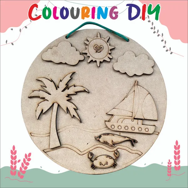 Sailing_Adventure_Wall_Decor_Diy_Colouring_Kit_For_Kids