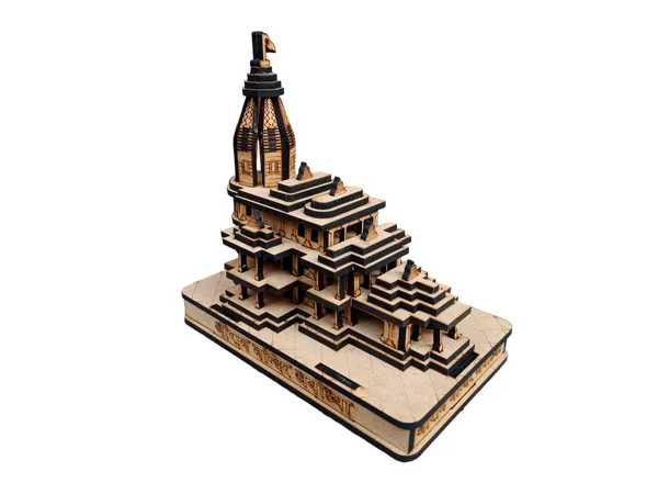 Shree_Ram_Janmabhoomi_Wooden_temple-_5.5_inch