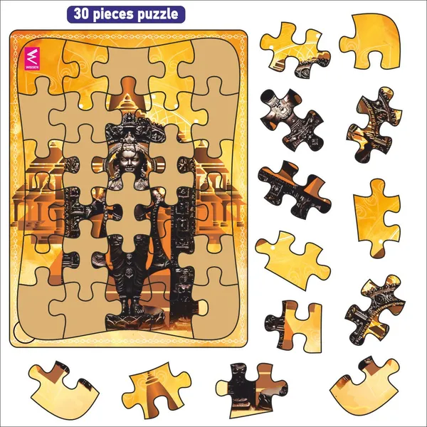 Shri_Ram_Lalla_Wooden_Jigsaw_Puzzle_:_Explore_Ayodhya's_Majesty_with_Shri_Ramlalla's_Serene_Design-12*9_INCH-_30_PIECES
