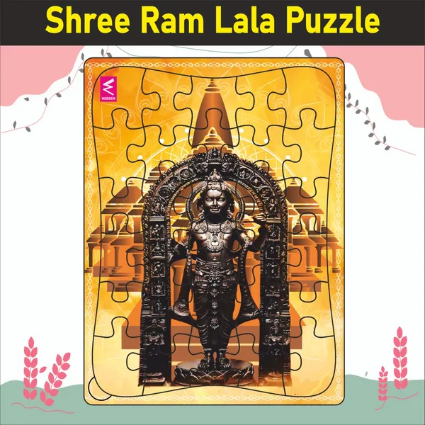 Shri_Ram_Lalla_Wooden_Jigsaw_Puzzle_:_Explore_Ayodhya'S_Majesty_With_Shri_Ramlalla'S_Serene_Design