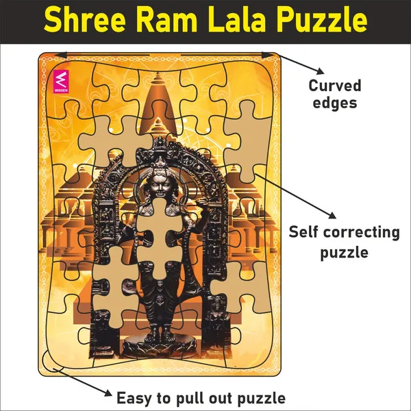 Shri_Ram_Lalla_Wooden_Jigsaw_Puzzle_:_Explore_Ayodhya'S_Majesty_With_Shri_Ramlalla'S_Serene_Design