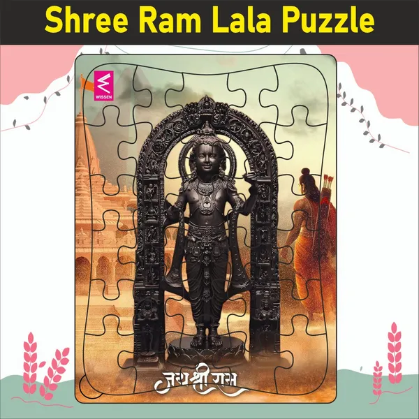 Shri_Ram_Lalla_Wooden_Jigsaw_Puzzle_:_Explore_Ayodhya'S_Majesty_With_Shri_Ramlalla'S_Serene_Design