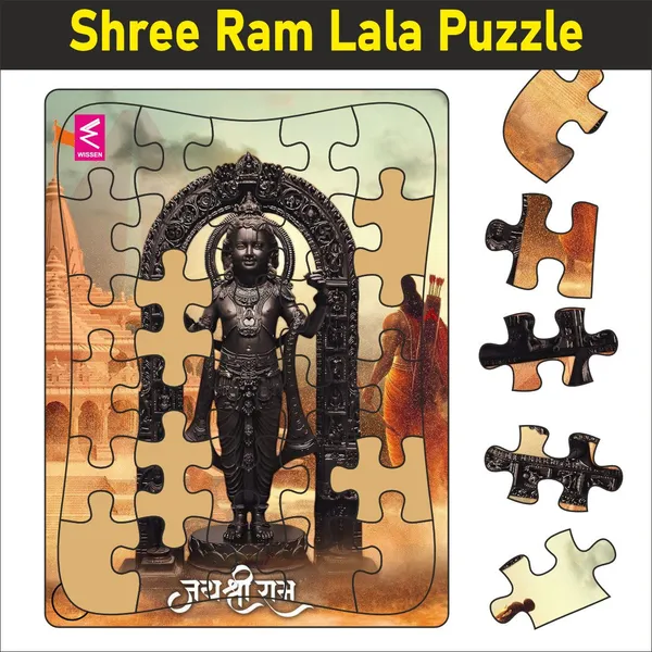 Shri_Ram_Lalla_Wooden_Jigsaw_Puzzle_:_Explore_Ayodhya'S_Majesty_With_Shri_Ramlalla'S_Serene_Design