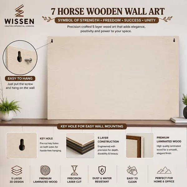 Wissen_7_Horse_Wooden_Wall_Art