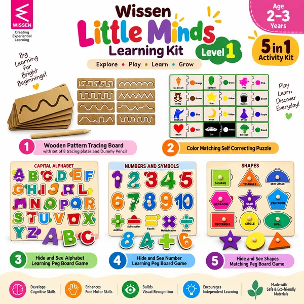 Wissen_Little_Minds_Learning_Kit_–_5-in-1_Wooden_Educational_Activity_Toys_for_Toddlers,_Early_Learning_Kit_for_Kids_Ages_2–3_Years