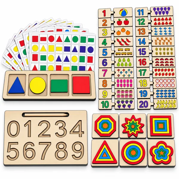 Wissen_Maths_Learning_Kit_for_Kids_Age_3–4_Years_|_4-in-1_Wooden_Educational_Toys_for_Toddlers_&_Preschoolers_|_Number_Puzzle,_Number_Tracing,_Shape_Matching_&_Pattern_Matching_Activity_Set