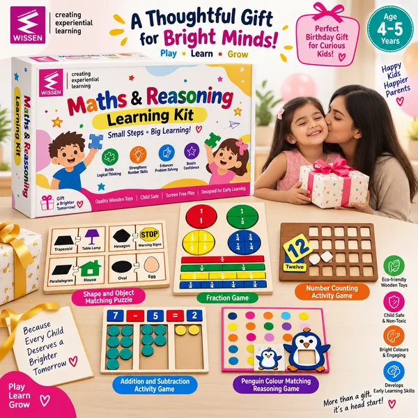 Wissen_Maths_&_Reasoning_Learning_Kit_for_Kids_Age_4–5_Years_|_5-in-1_Wooden_Educational_Activity_Set_|_Number_Counting,_Addition_&_Subtraction,_Fractions,_Shape_Matching_&_Colour_Reasoning_Games