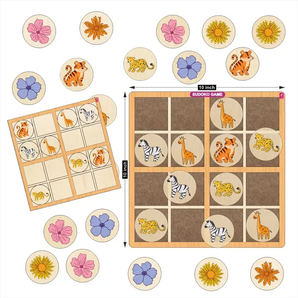 Wissen_Maths_&_Reasoning_Learning_Kit_for_Kids_Age_6–7_Years_|_4-in-1_Wooden_Educational_Games_–_Memory_Game,_Alphabet_&_Number_Matrix,_Sudoku_&_Fraction_Master_Puzzle_|_Brain_Development_&_Logical_Thinking_Toy