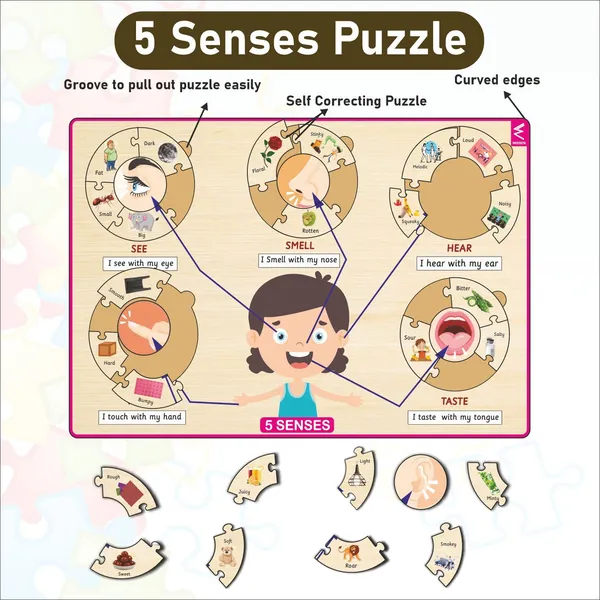 Wodoen_Five_Senses_Learning_Puzzle_-_12*18_inch_for_kids