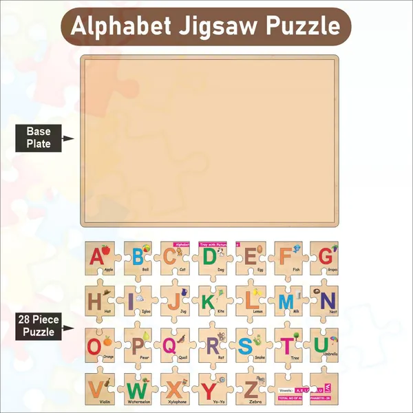 Wooden_Alphabet_A-Z_Jigsaw_Puzzlefor_Kids_With_Puzzle_Tray