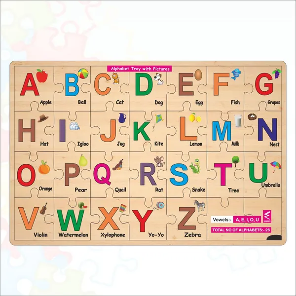 Wooden_Alphabet_A-Z_Jigsaw_Puzzlefor_Kids_With_Puzzle_Tray