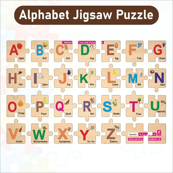 Wooden_Alphabet_A-Z_Puzzlefor_Kids