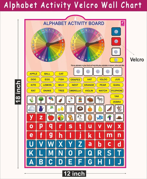 Wooden_Alphabet_Activity_Learning_Board-_Velcro_Based_for_Kids