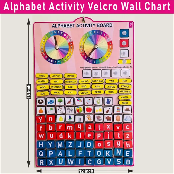 Wooden_Alphabet_Activity_Learning_Board-_Velcro_Based_for_Kids