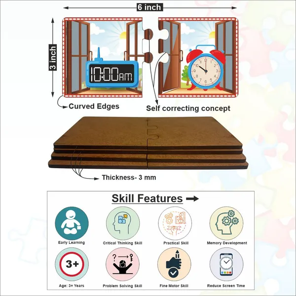 Wooden_Analog_and_Digital_Clock_Matching_Puzzle-3*3_inch_size_each_puzzle_-set_of_12_concepts