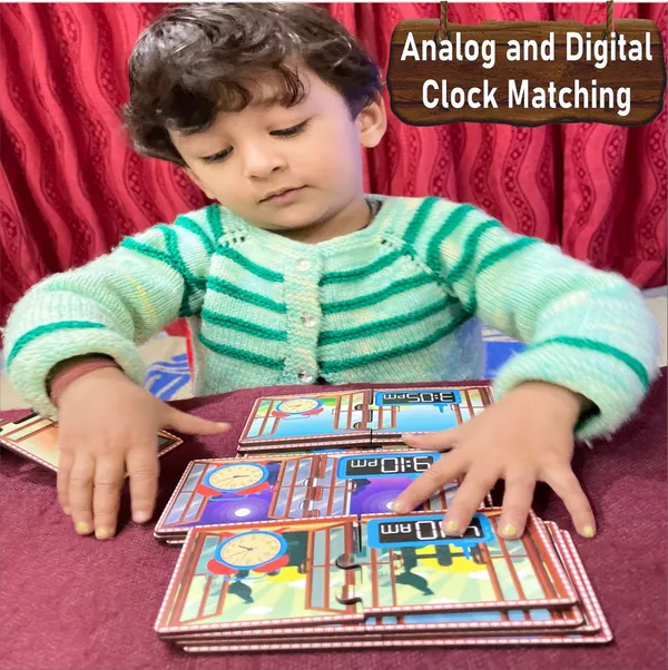 Wooden_Analog_and_Digital_Clock_Matching_Puzzle-3*3_inch_size_each_puzzle_-set_of_12_concepts