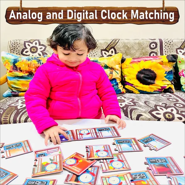 Wooden_Analog_and_Digital_Clock_Matching_Puzzle-3*3_inch_size_each_puzzle_-set_of_12_concepts