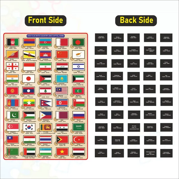 Wooden_Asia_Countries,_Capital_And_Flag_Learning_Educational_Puzzlefor_Kids