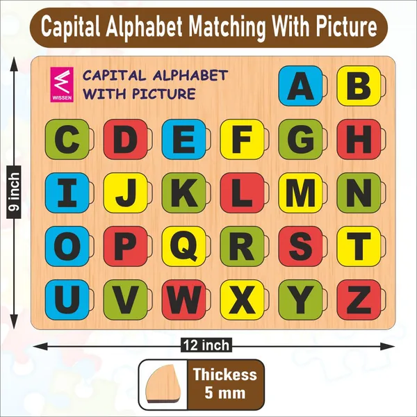 Wooden_Capital_Alphabet_matching_with_pictures_puzzle_-12*9_inch