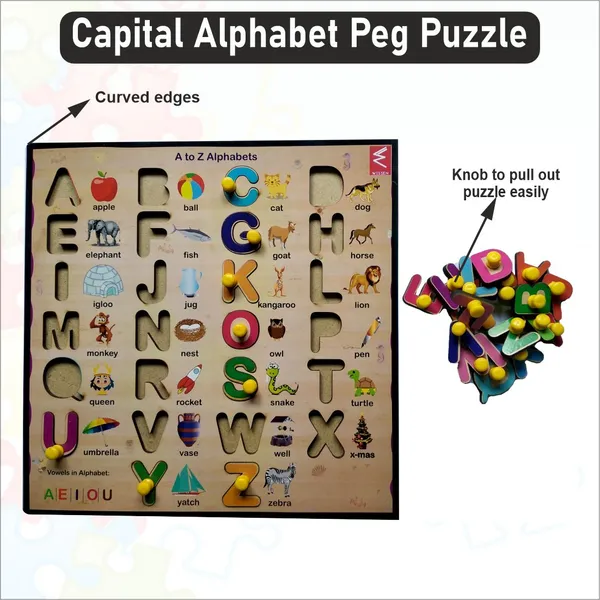 Wooden_Capital_Alphabet_Peg_Board_Puzzle-_12*12_inch
