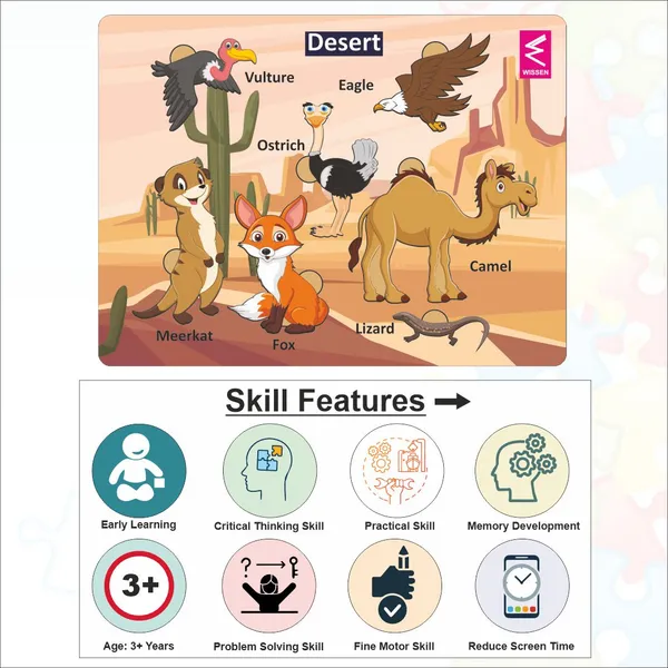 Wooden_Desert_Habitat_Learning_Puzzle_Board_Game_For_Kids