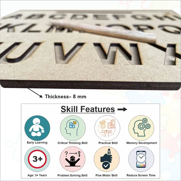 Wooden_Dual_Side_Capital_And_Small_Alphabet_Tracing_Board