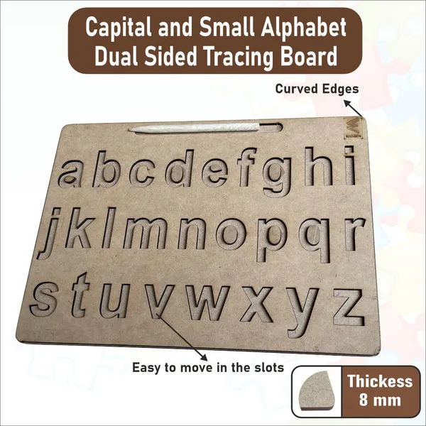 Wooden_Dual_Side_Capital_And_Small_Alphabet_Tracing_Board