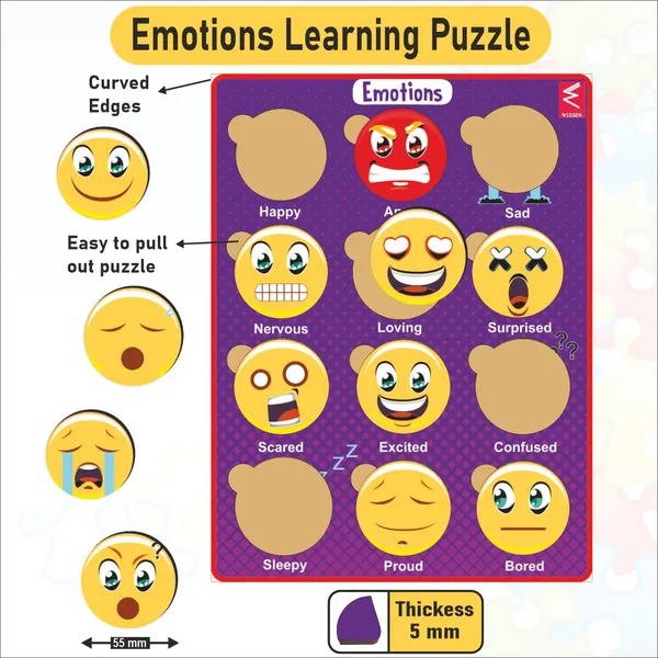 Wooden_Emotions_learning_Educational_Puzzle-12*9_inch