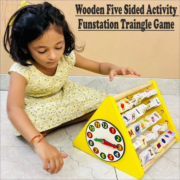 Wooden_Five_sided_Activity_Triangle_Fun_Station_Game