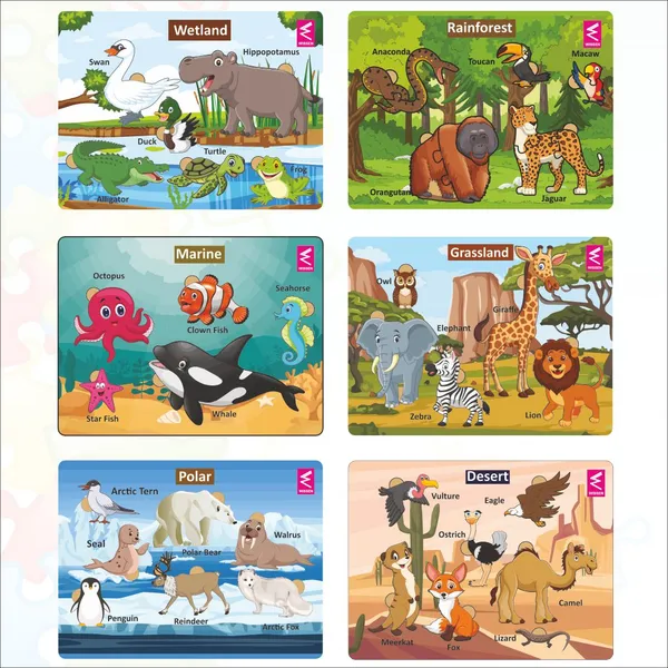 Wooden__Habitat_Learning_Puzzle_board_game_for_kids_Set_of_6